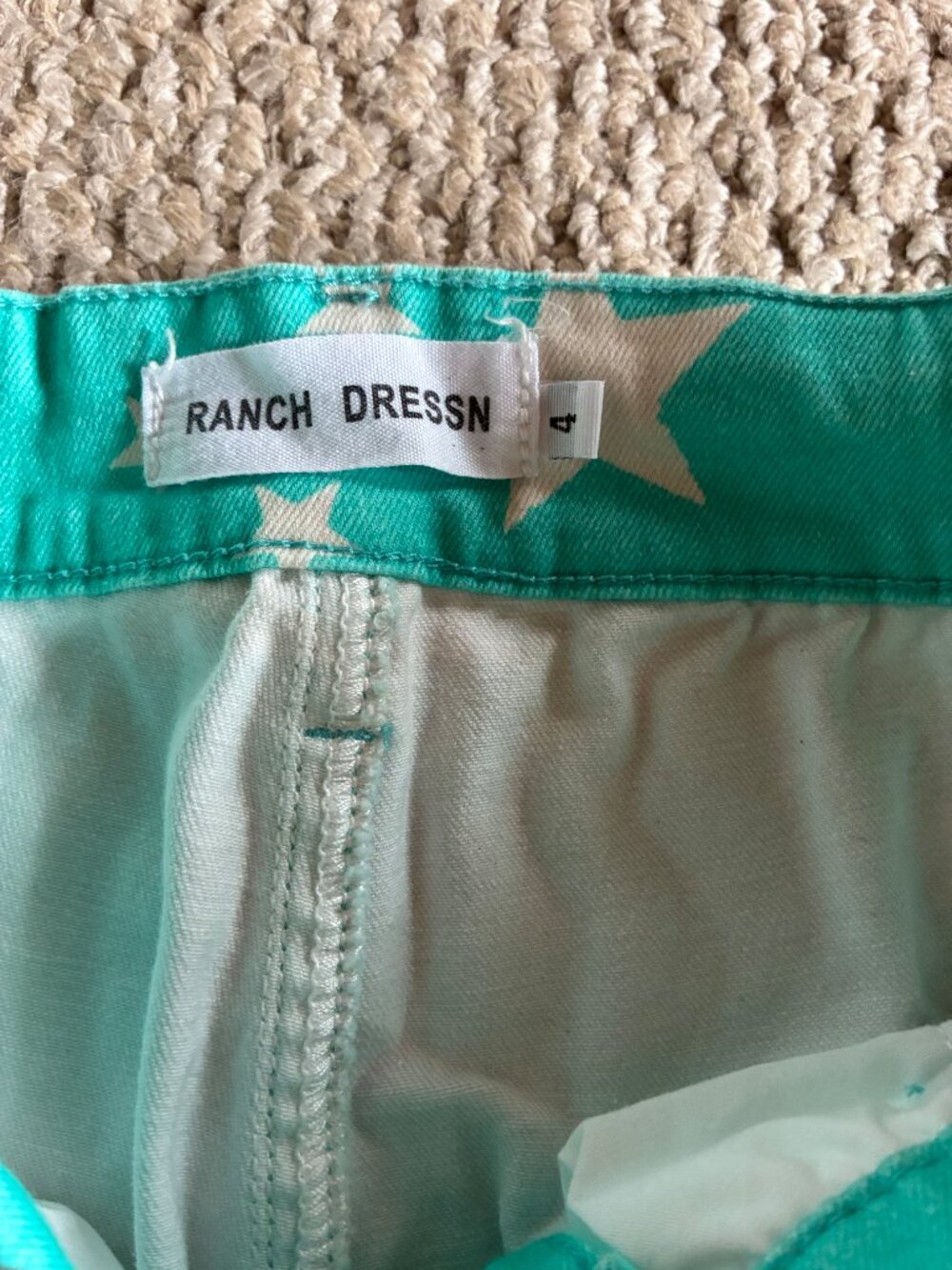 Ranch Dressn Size 4 Fancy Flare Pants - Picture 2 of 8